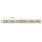 Tira LED Flexible 24V 14W/mt 120 Led/mt SMD 2835 IP20 Especial Pescadería, Serie Profesional, venta por metros Tira LED Flexible 24V 14W/mt 120 Led/mt SMD 2835 IP20 Especial Pescadería, Serie Profesional, venta por metros